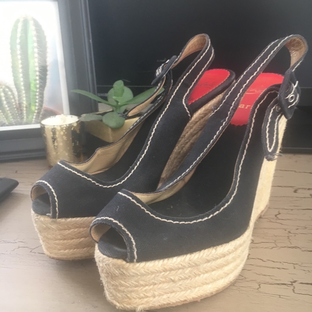 Christian Louboutin espadrilles